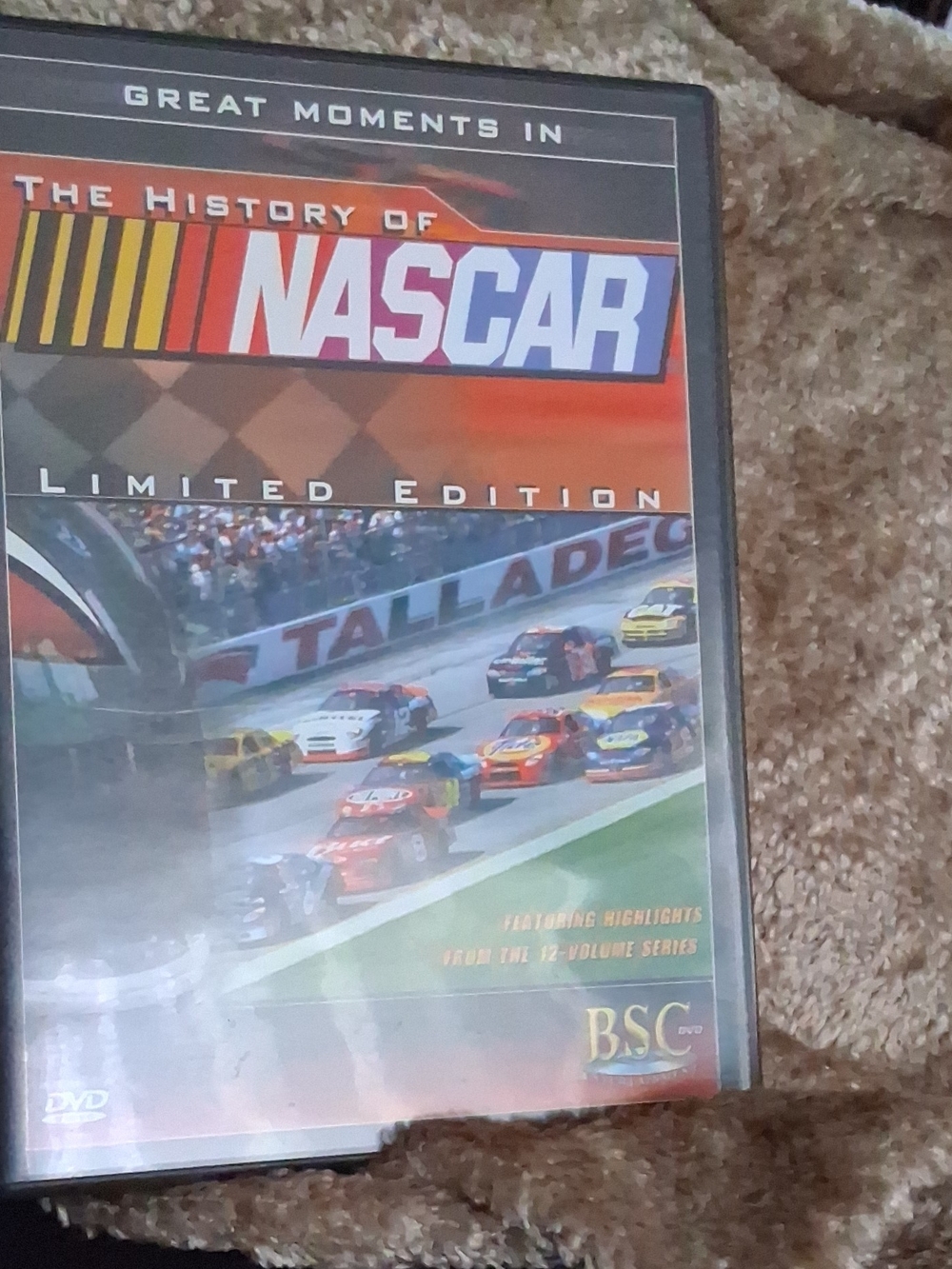 Nascar Limited Edition DVD - Red, Blue, Orange